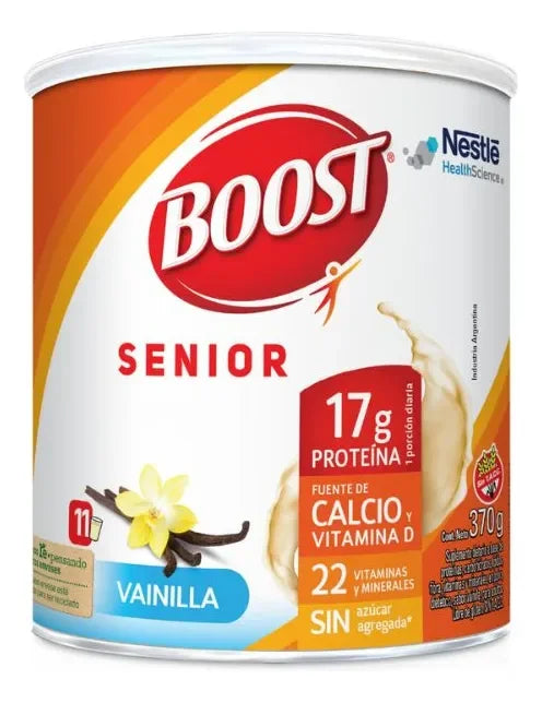 Boost Suplemento Nutricional Vainilla Lata X370 Gr