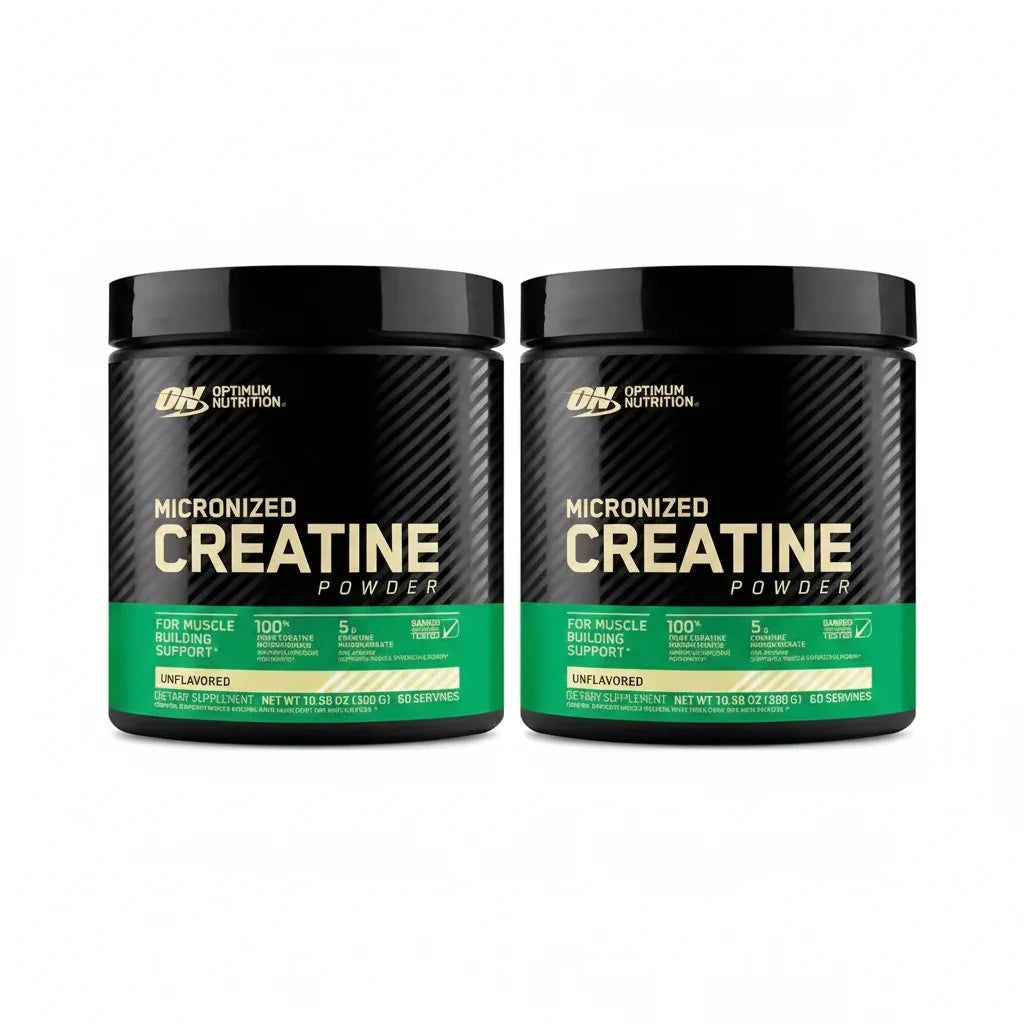Pack x2 Optimum Nutrition Powder Creatina Micronizada 300g