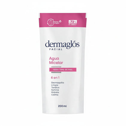 Dermaglos Refill Agua Micelar X200 Ml