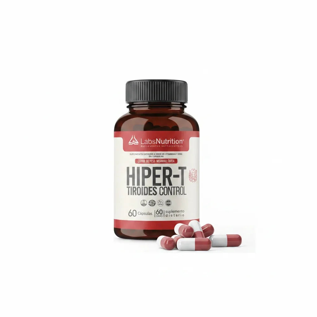 Hiper-t Labs Nutrition - Tiroides Saludables (60 Caps)