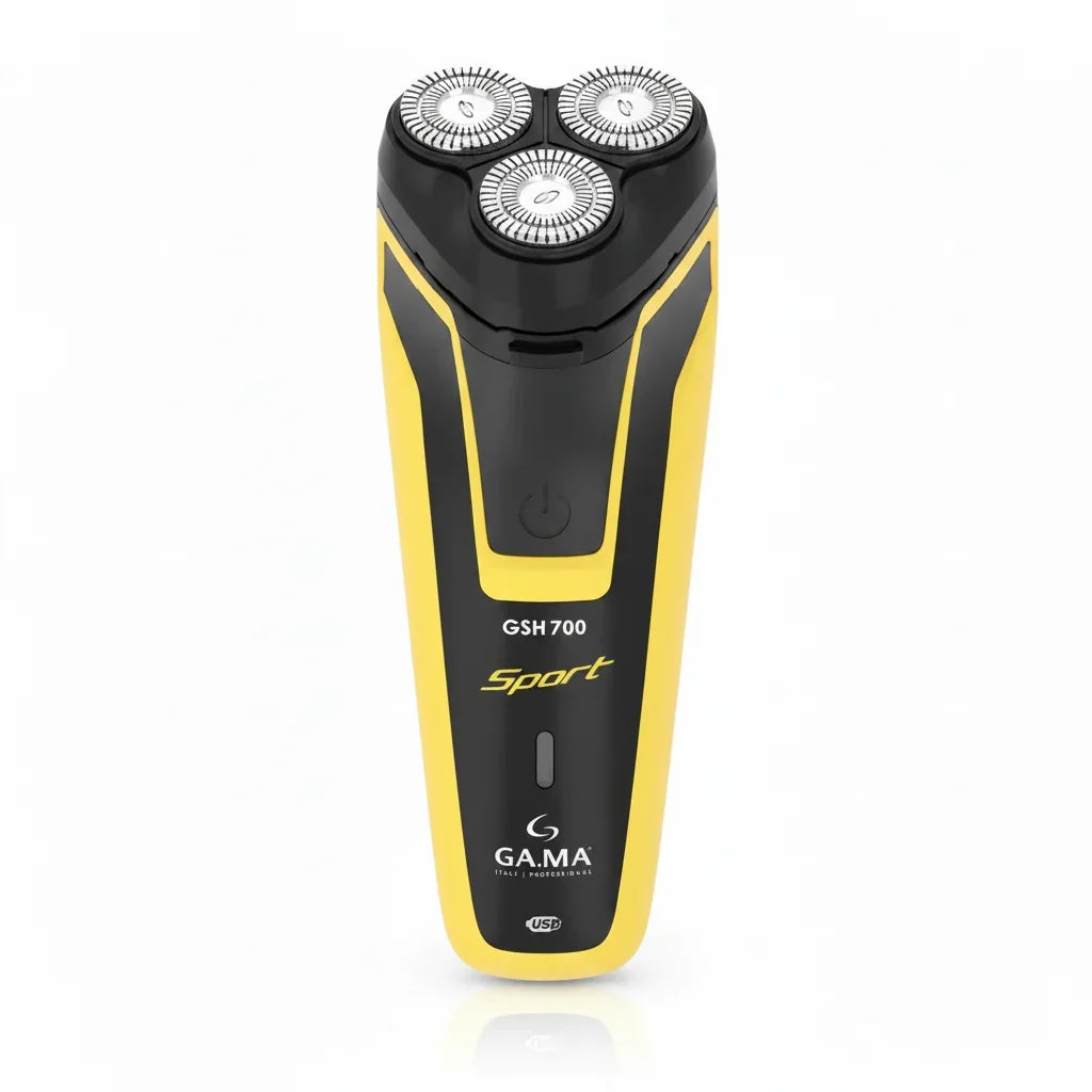 Afeitadora Electrica Gama Gsh700 Sport Color Amarillo