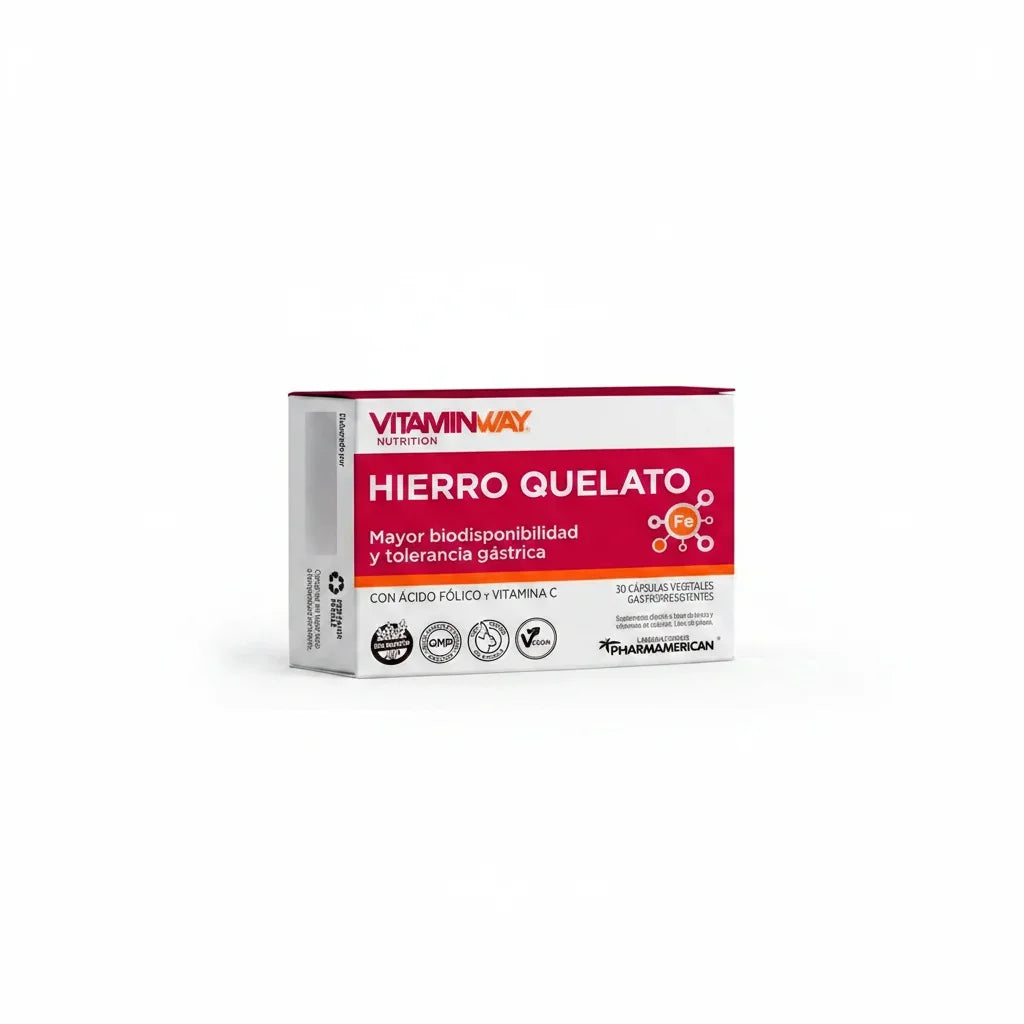Hierro Quelato Vitamin Way X 30 Capsulas