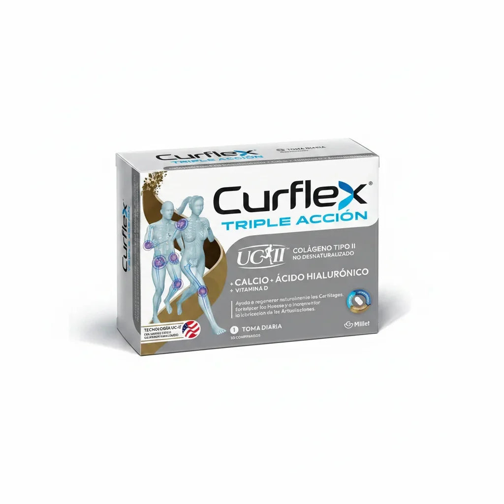 Curflex Triple Acción X30 Comprimidos Sabor Sin sabor