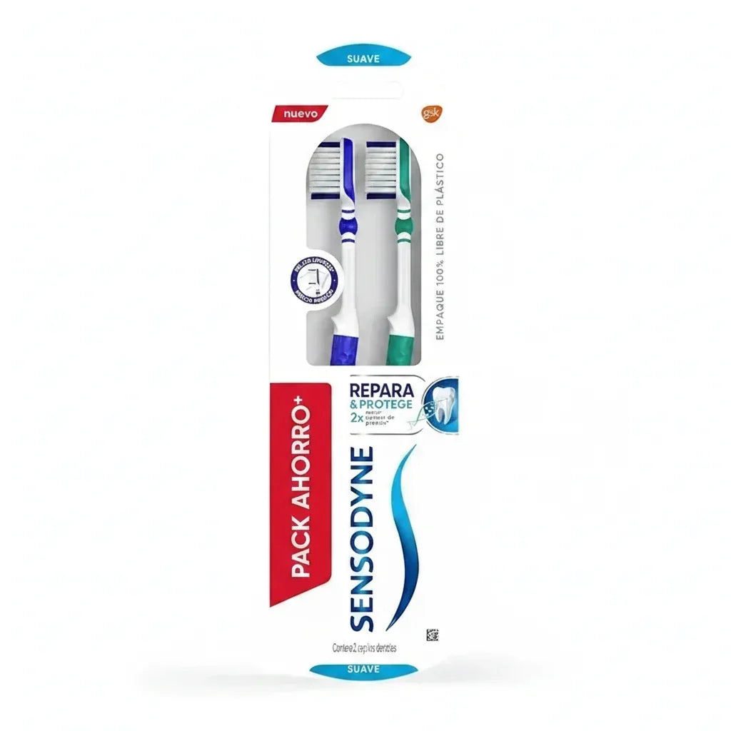 Sensodyne Cepillo Repara Y Protege Pack X 2un Suave