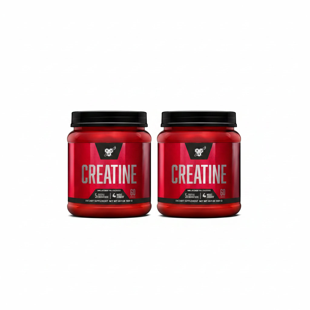 PACK X2 Suplemento Bsn Creatina Monohidratada Micronizada X 60 Servi Sin Sabor