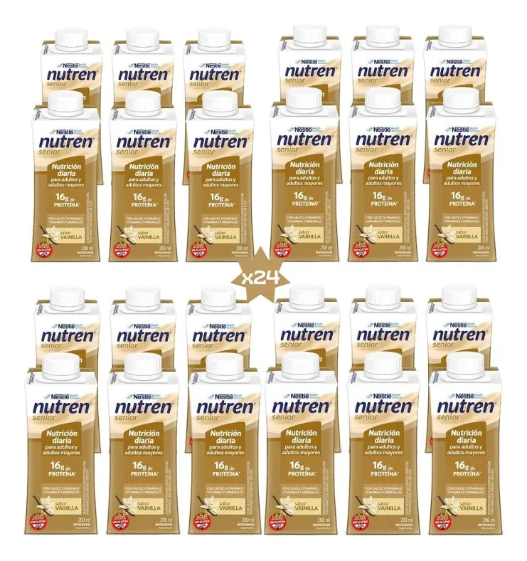 Nutren Senior Vainilla Pack 24ux200ml Vainilla