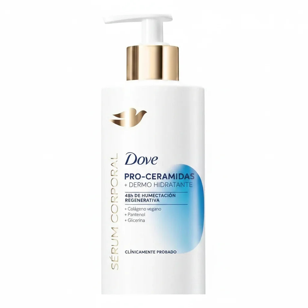 Dove Sérum Corporal Pro-Ceramidas Dermo Hidratante, Recupera Suavidad e Hidratación al Primer Uso, Piel Seca, 400ml