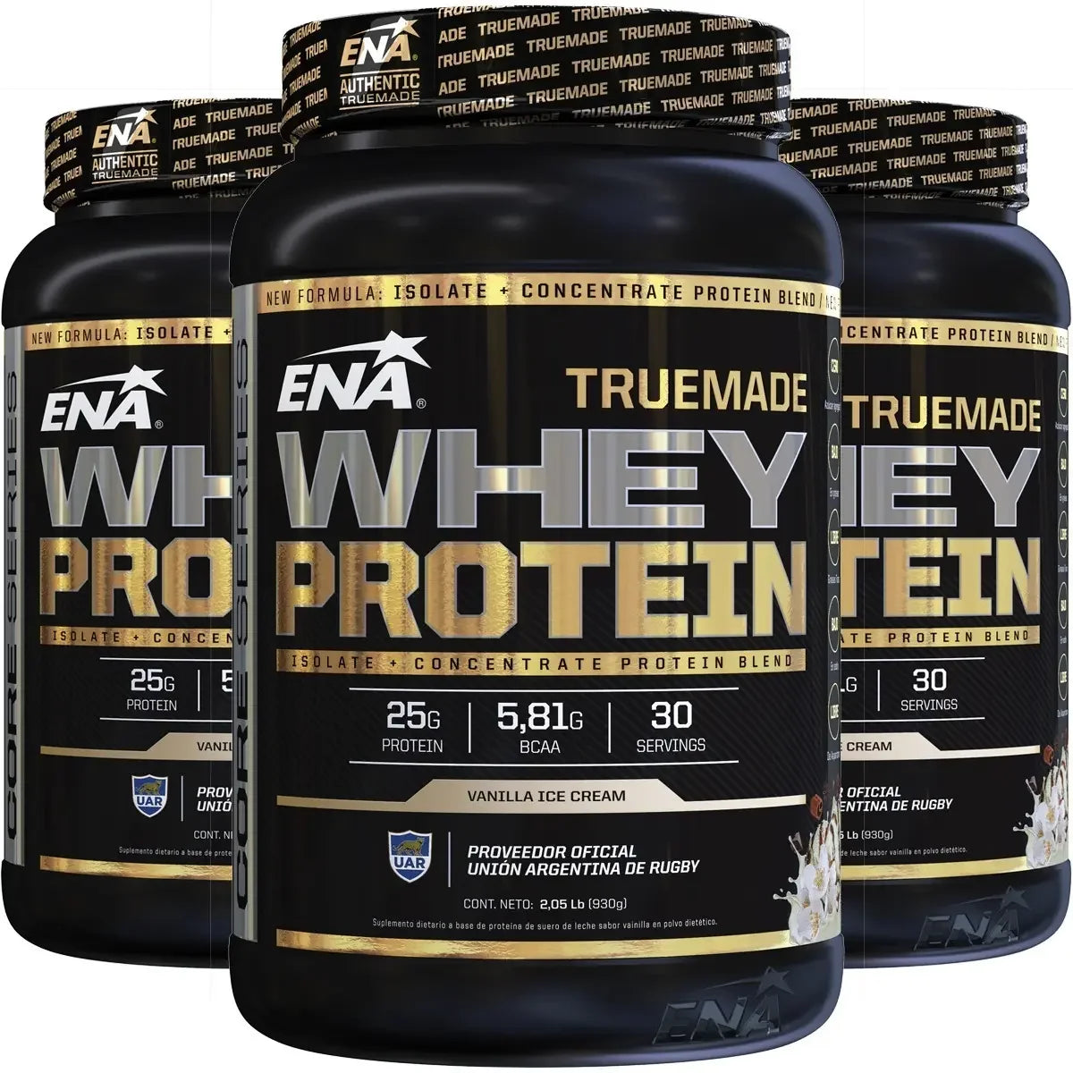 3 Kilos True Made Whey Proteina Ena Isolate Crecimiento Muscular