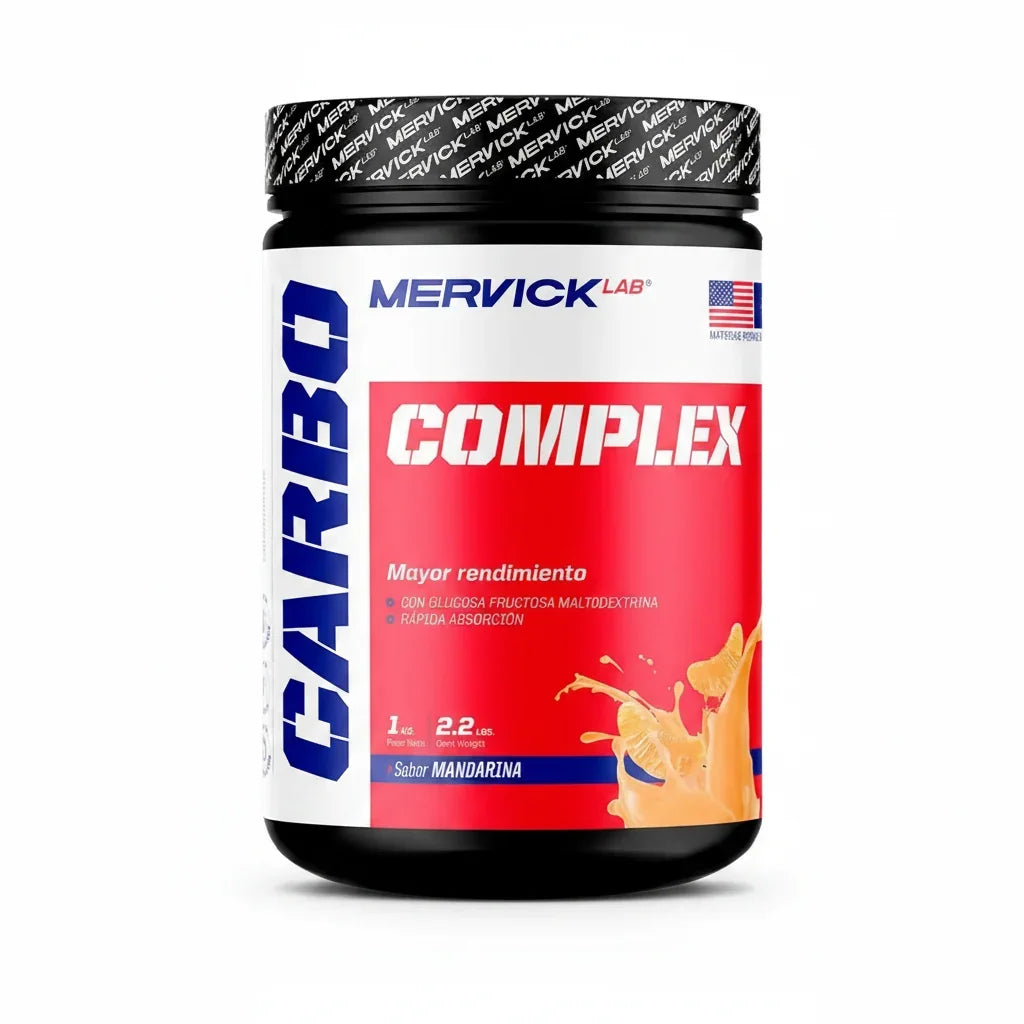 Carbo Complex 1 Kg. Mervick Con Maltodextrina Sabor Mandarina