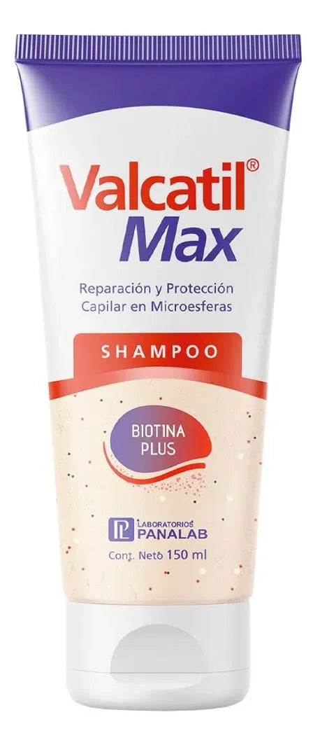 Valcatil Max Shampoo Anticaida Cabello 150ml Reparado