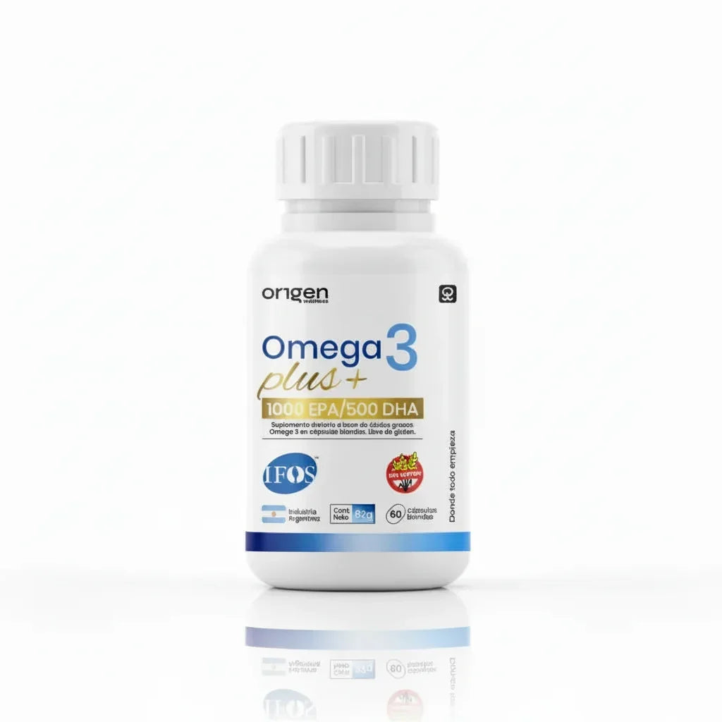 Omega 3 Plus Ifos 1000epa/500dha X 60 Capsulas - Or1gen