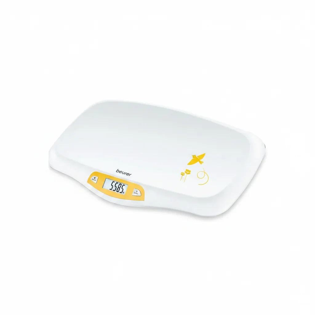 Balanza Digital Pediátrica Blanca Hasta 20 Kg Beurer By 80 Color Blanco