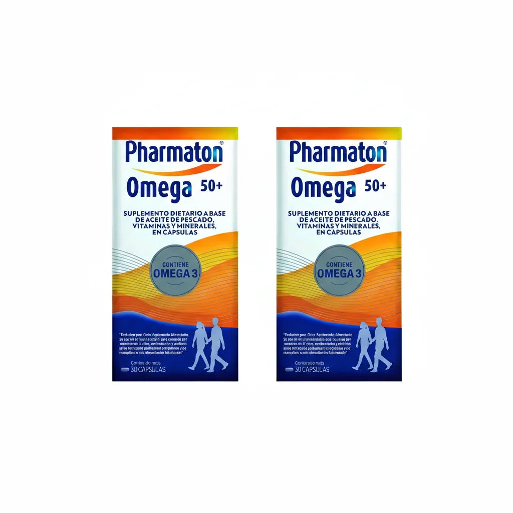 Pack X2 Pharmaton Omega  50+ 30 CAPS