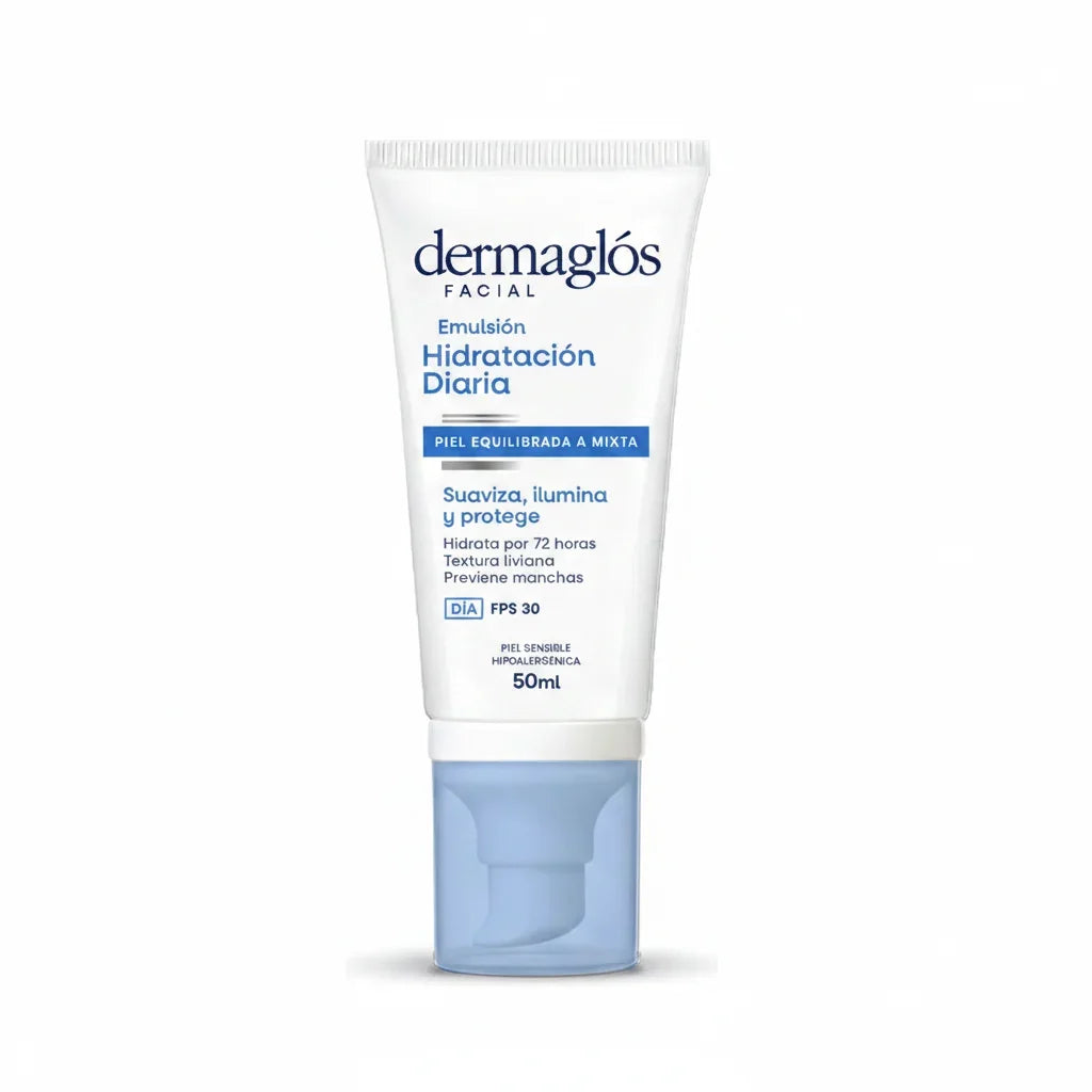 Dermaglós Facial Emulsión Hidratación Diaria Piel Equilib Día