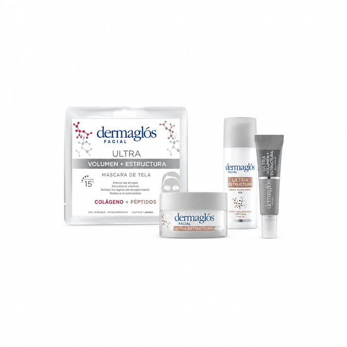 Dermaglós Rutina Completa Ultra Estructura De Cuidado Facial