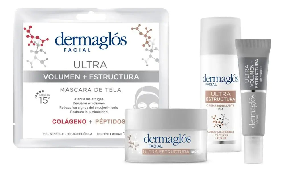 Dermaglós Rutina Completa Ultra Estructura De Cuidado Facial