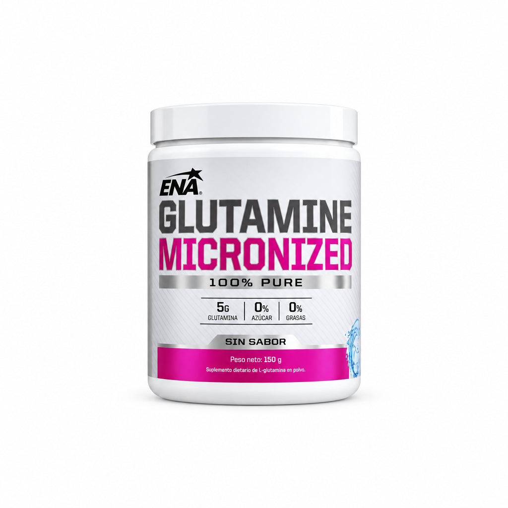 Glutamina (150 Grs) - Ena Sport Rápida Recuperación Sabor Neutro
