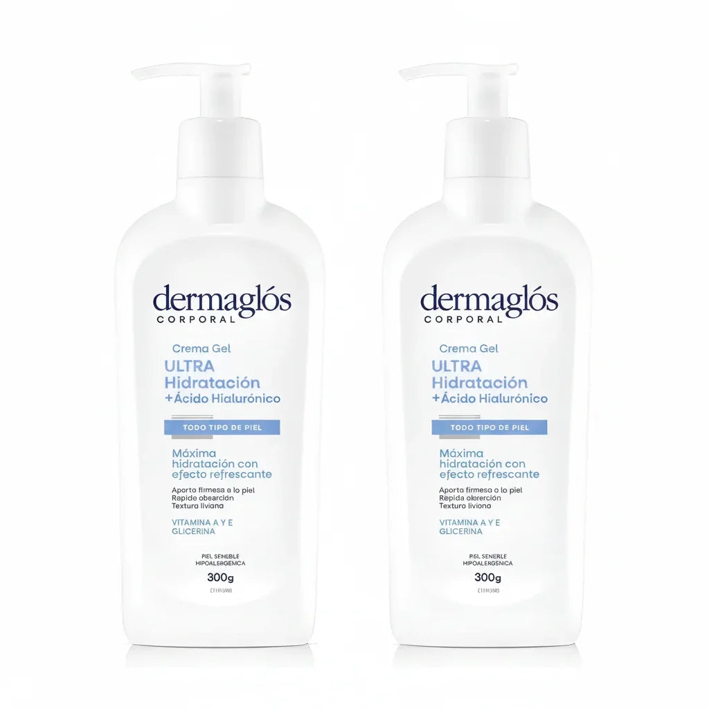 Dermaglós Corporal Ultra Hidratación Acido Hialuronic X 300g