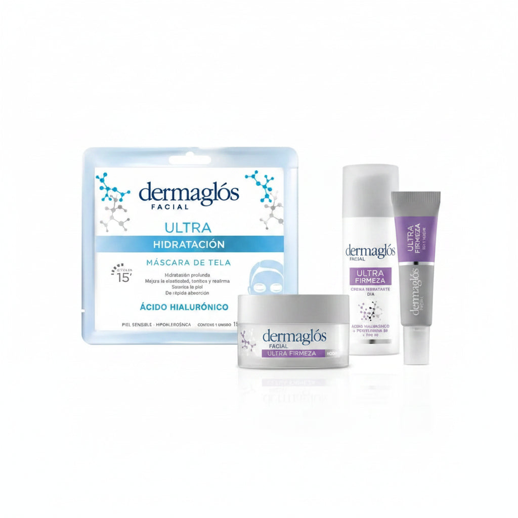 Dermaglós Rutina Completa Ultra Firmeza De Cuidado Facial