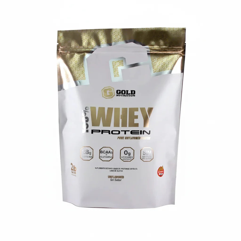 Whey Protein 2Lb 100% Gold Nutrition Outlet Sabor Sin Sabor