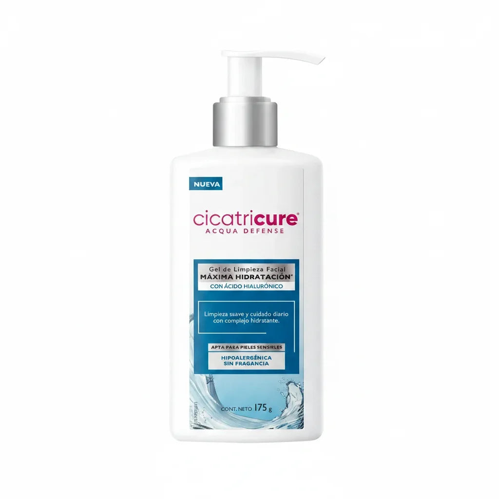 Cicatricure Gel De Limpieza Acqua Defense 175 Gr Normal A Sensible Día/noche