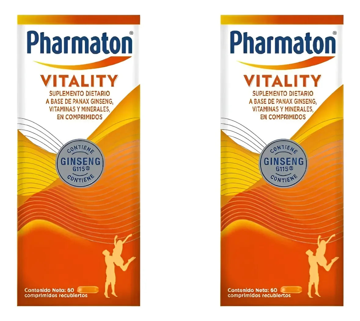 Combo X 2 Pharmaton Vitality Multivitamínico X 30 Sin Sabor