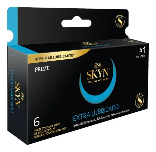 Preservativo Prime Skyn X6 Extra Lubricado