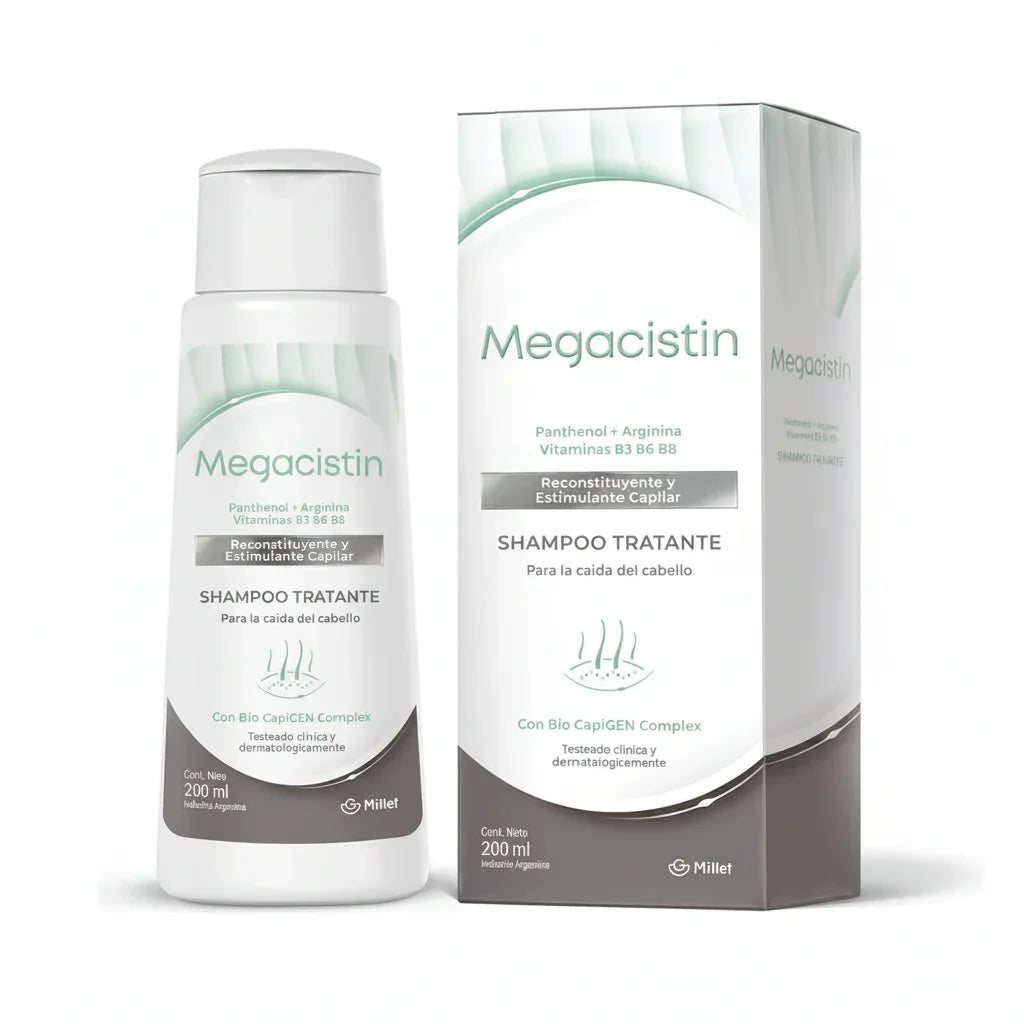 Megacistin Shampoo Anticaida 200 ml