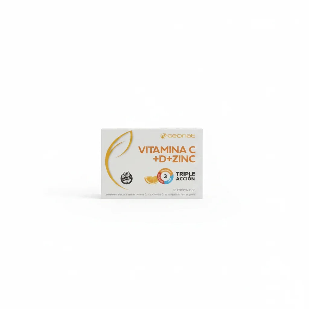 Vitamina C Triple Acción Geonat 30g