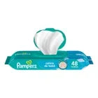 Toallitas Húmedas Pampers Caricia de Bebé 48u