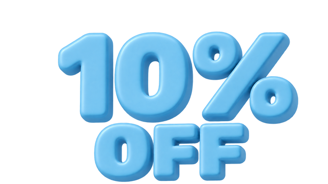 10% OFF