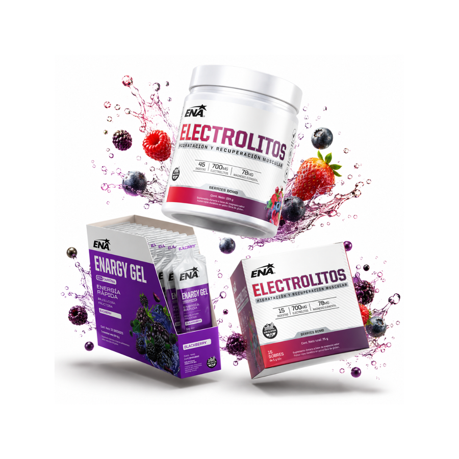 Kit Maratón y Runners Ena Sport — Berries