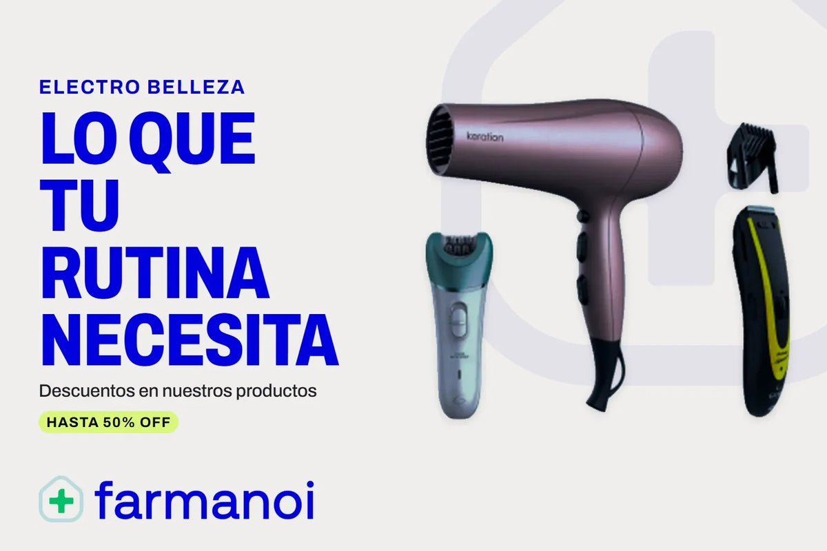 Lo que tu rutina necesita · hasta 50% off