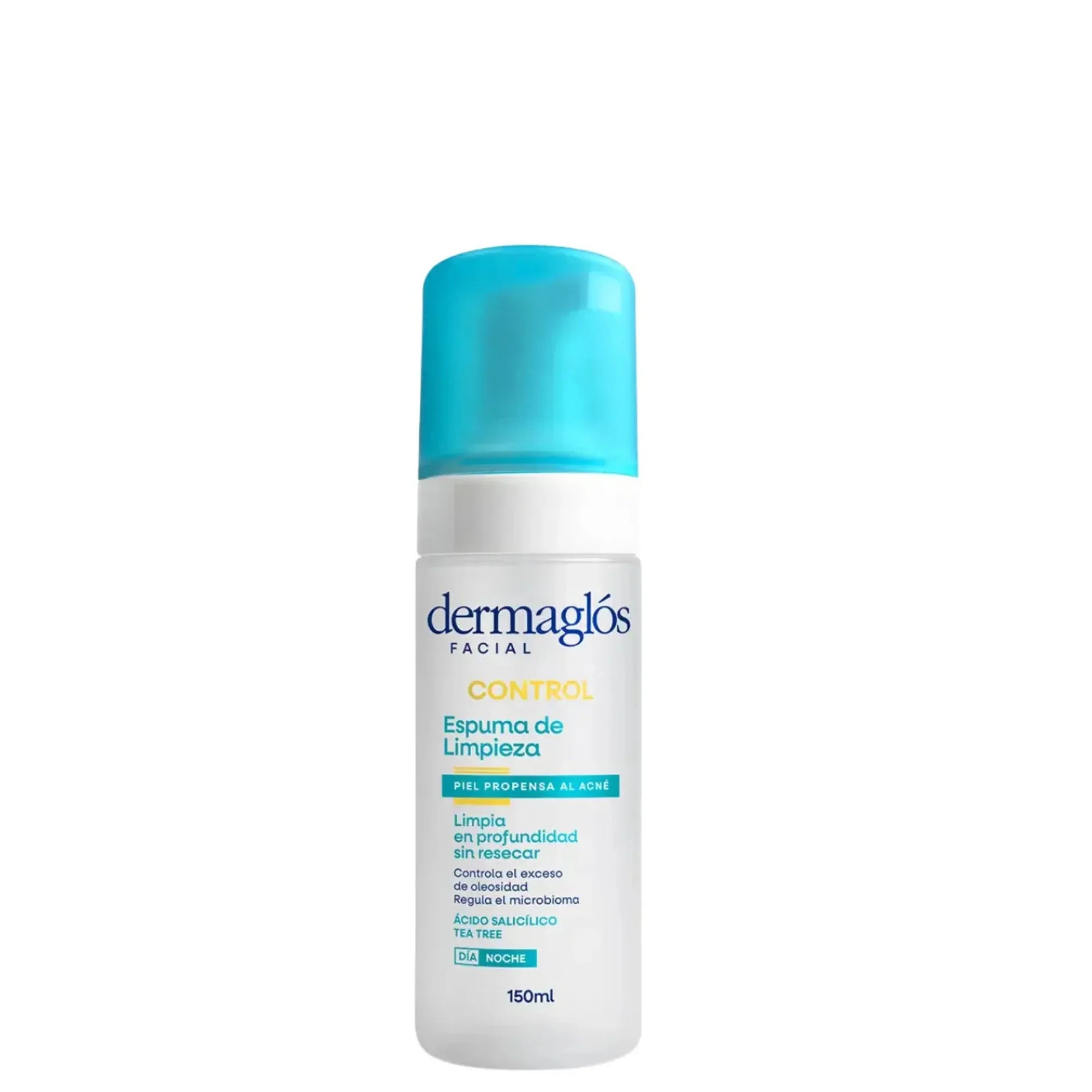 Dermaglós Espuma De Limpieza Control Piel Propensa Acné 150m Acneica Día/noche