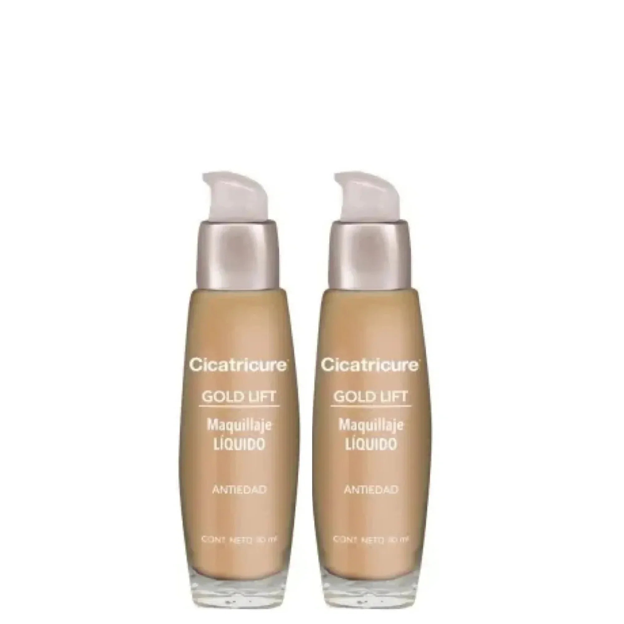 Combo Cicatricure Gold Lift Base De Maquillaje Medium X 2 Medium